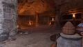 The inside of the hideout