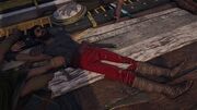 Melanthos dead aboard the Kronos