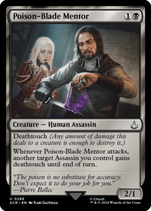 MTG ACR - 288 Poison Blade Mentor.png