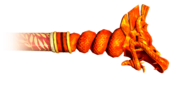 The Flame Dragon Cane-Sword