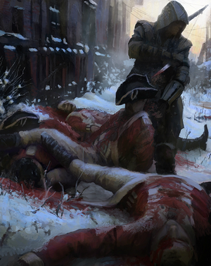 Aftermath of a fight by Gilles Beloeil.png
