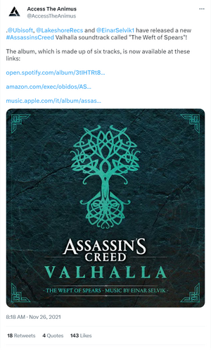 ACV - The Weft of Spears announced.png