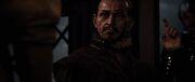 Caro calling for his guards to take Yasuke and his mother away