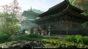 Concept art of Negoro-ji Temple Grounds