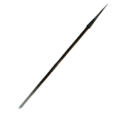 A guisarme with its the hook on the opposite side not visible from this view