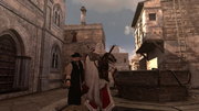 Arquebusier killing the scholar