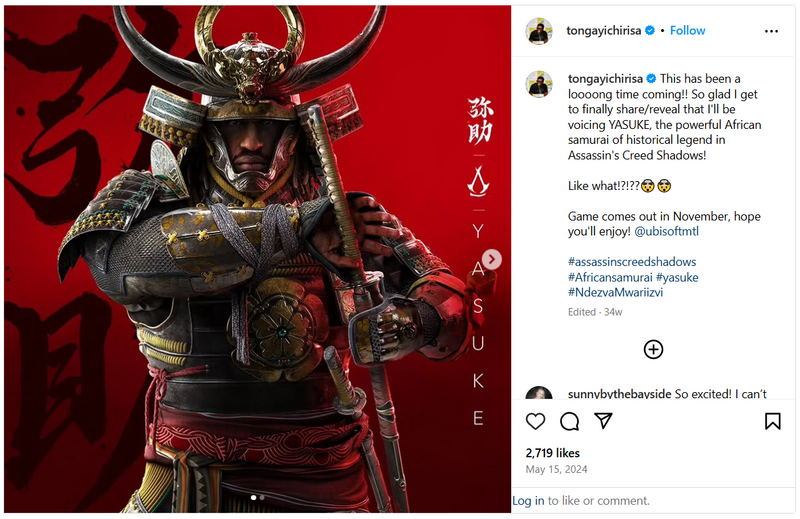 File:ACSH Tongayi Chirisa reveals Yasuke voice role.png