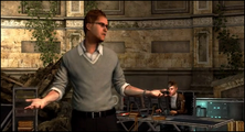 Shaun Hastings in the Sanctuary