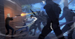ACFT - Noa and Nathan fighting Sigma Team.png