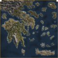 Map of Greece during the Peloponnesian War