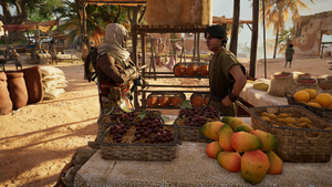 ACO Conflicts of Interest - Bayek speaking to merchant.png