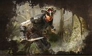 Early concept art of Aveline
