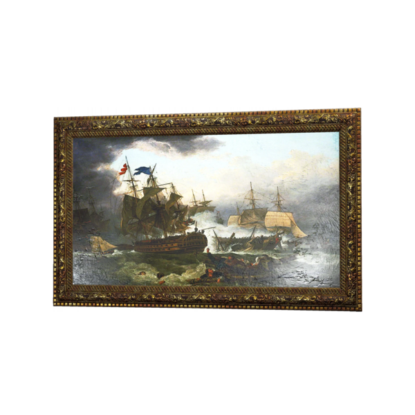 File:ACBFR DB An English Ship in Action with Barbary Vessels.webp