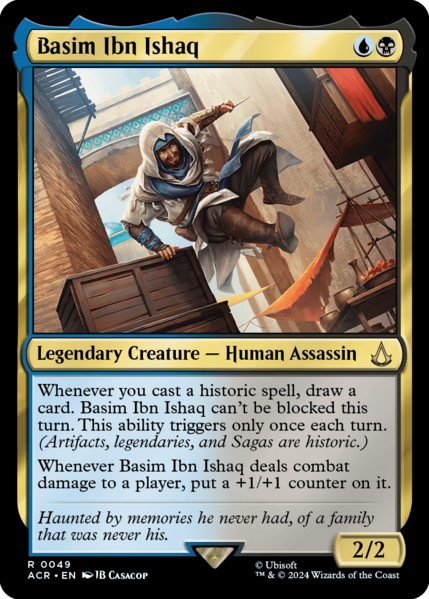 File:MTG ACR - 049 Basim Ibn Ishaq.png