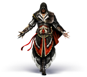 AC2 Ezio armor of Altair front render by Michel Thibault.png
