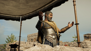 Drakios giving a speech