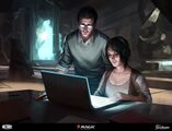 Shaun & Rebecca, Agents by Gintas Galvanauskas
