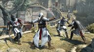 Fighting with Templars.