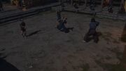 Diogo fighting Masatoyo's students