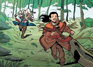 ACRef Ratonhnhakéton chasing Ionihòthe.jpg