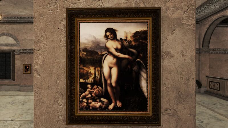 File:Leda and the Swan painting.jpg