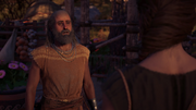 The merchant checking on Kassandra and her family