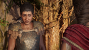 Kassandra was surprised that her escortee is a woman.