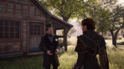 Evie questioning the shooter