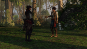 Aveline meeting with Élise