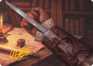 MTG ACR - Art Card Hidden Blade.png