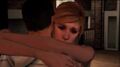 Desmond Miles (Subject 17) and Lucy Stillman
