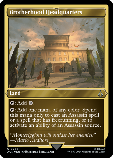 File:MTG ACR - 266 Brotherhood Headquarters.png