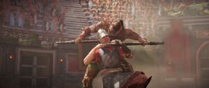 ACO The Axes biting a gladiator.jpg