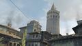 An alternate view of the Tower.