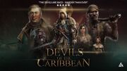 Release poster for The Devils of the Caribbean (2096)