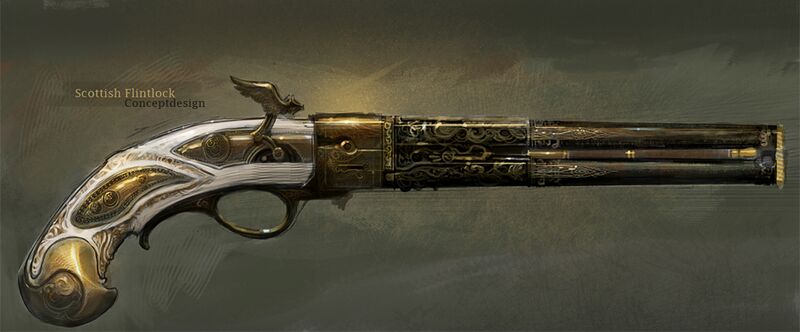 File:Scottish flintlock pistol concept - AC3.jpg