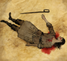 The first victim.