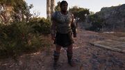 Araxis outside the Cave of the Brave