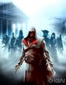 Assassin's Creed:Brotherhood wallpaper and previous boxart.