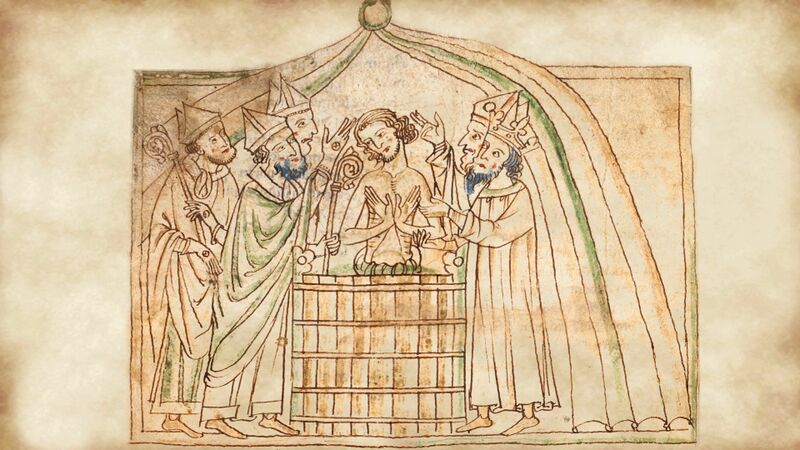File:DTVA - Man in baptismal font.jpg
