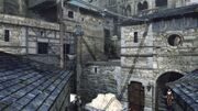 The streets of Mont Saint-Michel