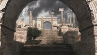 Terme di Traiano as seen in the Assassin's Creed: Brotherhood trailer