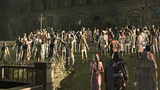 Paola along with Ezio and Niccolò watch the citizens of Florence rebel.