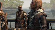Edward telling Adéwalé about Nassau