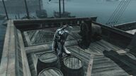 Sibrand as he dies at the hands of Altaïr.