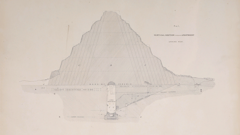 File:DTAE Vertical section drawing of Djoser's Pyramid.png
