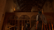 Eivor finding an alternate escape route