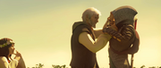 Ezio restraining Shao Jun