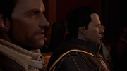 Birch informing Haytham about Miko.