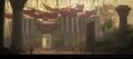 Concept art of the entrance